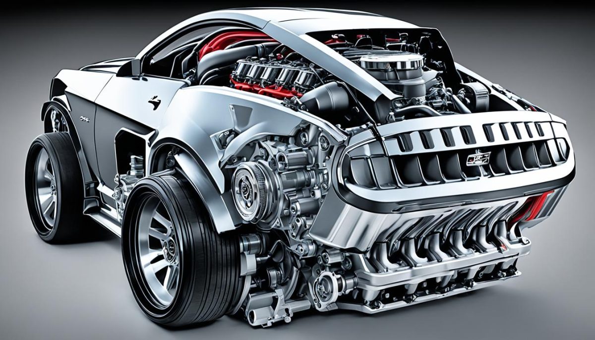 Mustang GT V8 Engine